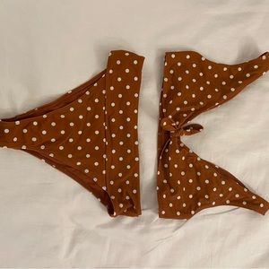 Polka dot bikini